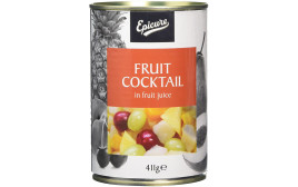 Epicure Fruit Cocktail In Fruit Juice  Tin  411 grams